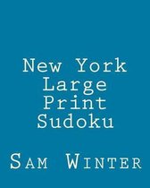 New York Large Print Sudoku