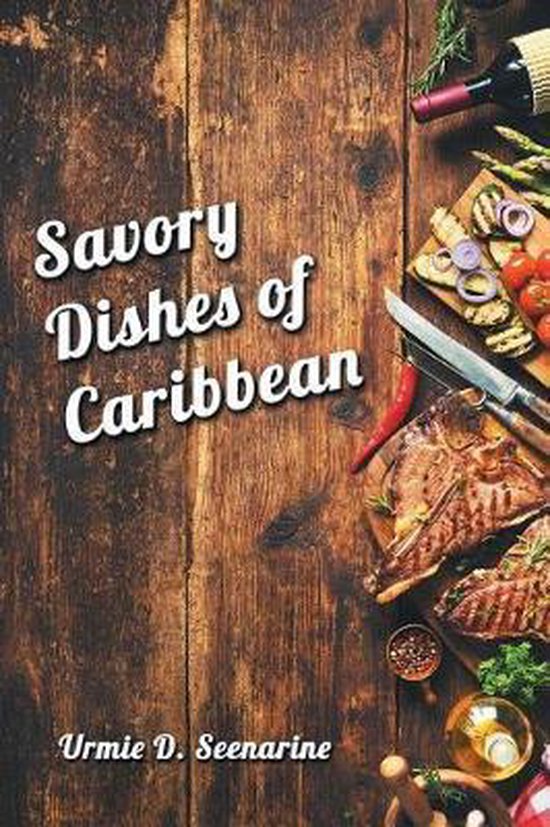 Savory dishes of Caribbean - cover