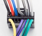 Auto DVD-speler Power Loom Radio Kabel bedrading voor Kenwood