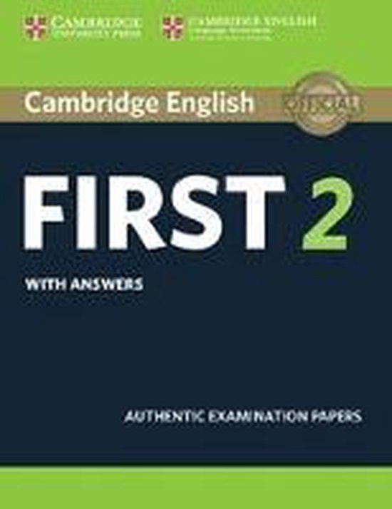Cambridge English First 2. Student's Book with answers