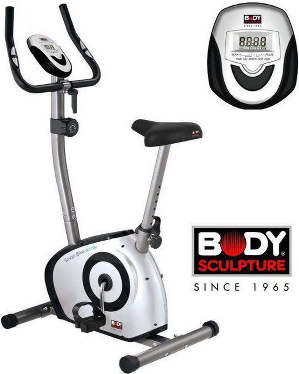 cilinder Psychiatrie lobby Body Sculpture BC1700 Hometrainer fitness fiets - Zilver / Zwart | bol.com