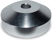 45 RPM Adapter Zilver voor 7 inch Toerenplaat - Silver Aluminium Vinyl Single Record Adapt