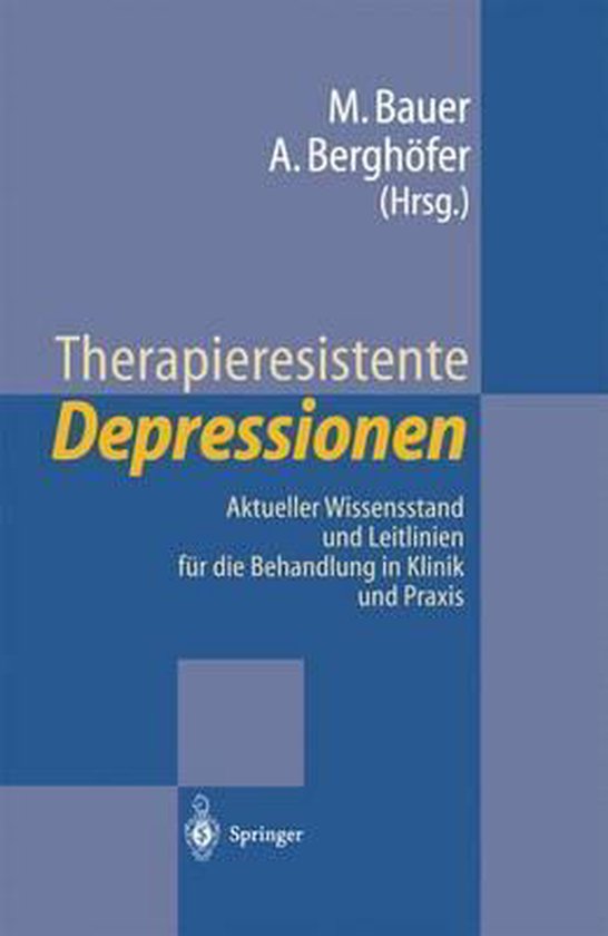 Therapieresistente Depressionen 9783540616757 Boeken