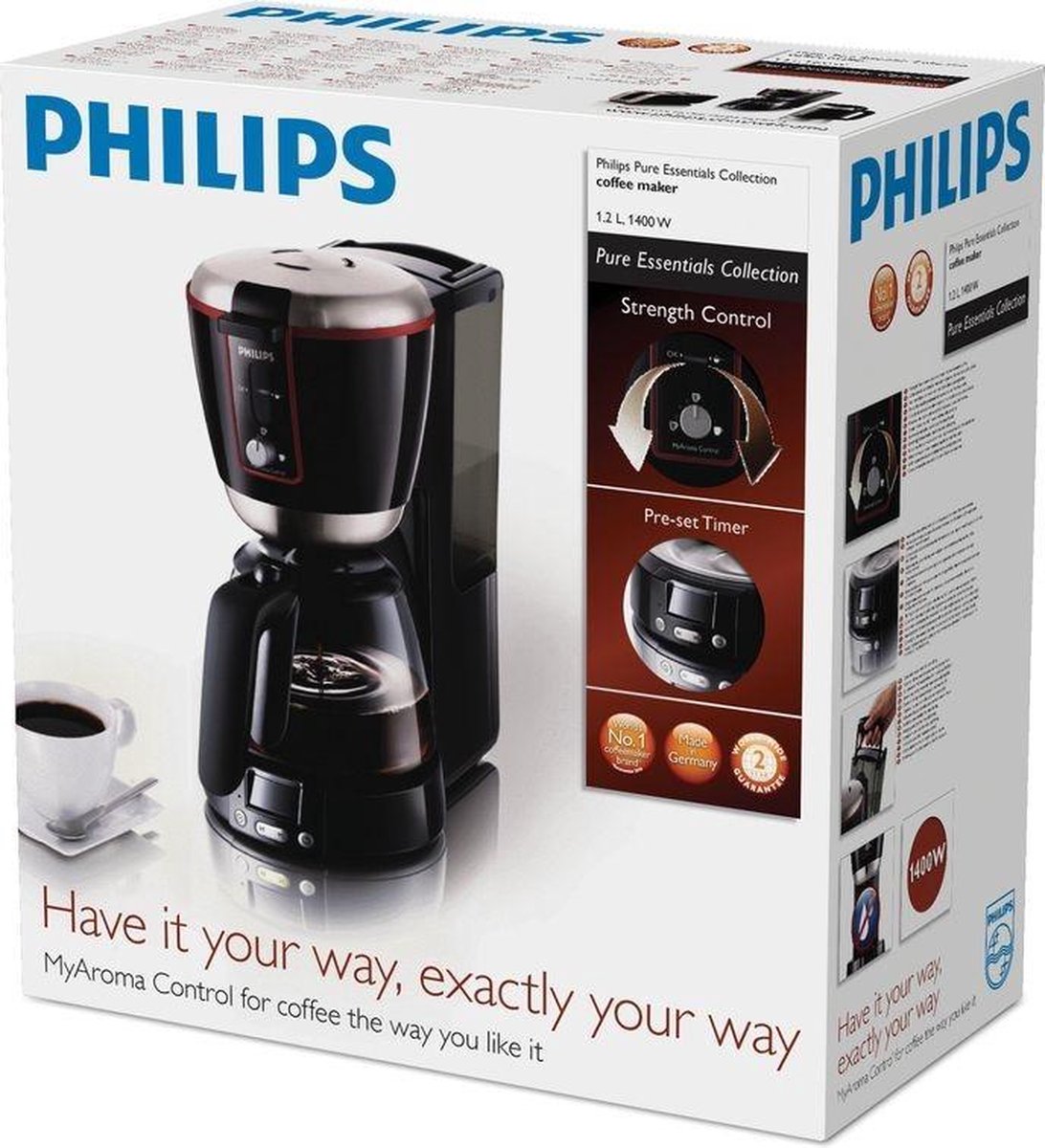 Philips Koffiezetapparaat Essential HD 7692/90 | bol.com