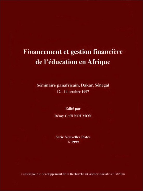 Financement et gestion financière de l'éducation en Afrique