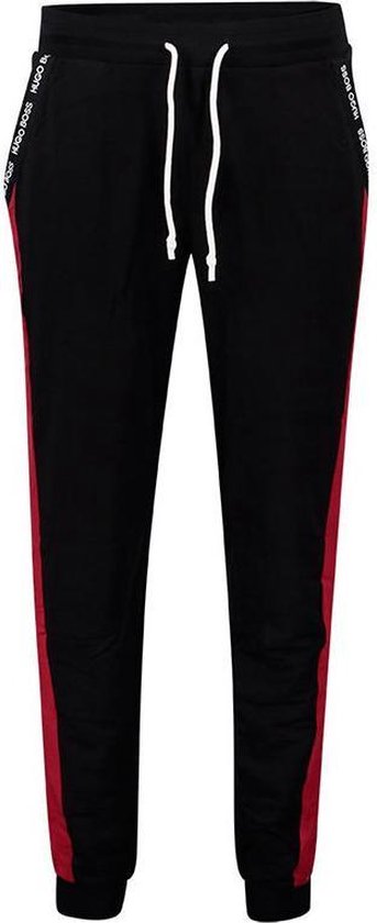 Hugo Boss Lounge Pants joggingbroek zwart/donkerrood-S | bol.com