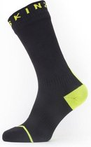 Sealskinz Waterproof All Weather Mid Length Sock with Hydrostop Fietssokken Unisex - Maat XL
