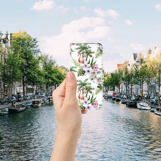 Coque Téléphone Samsung Galaxy A20e Protection Téléphone Palms Flamingo