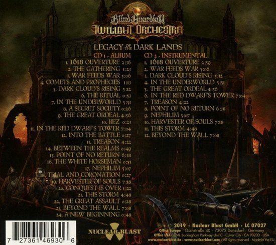 Legacy Of The Dark Lands (Limited Edition), Blind Guardian'S Twilight