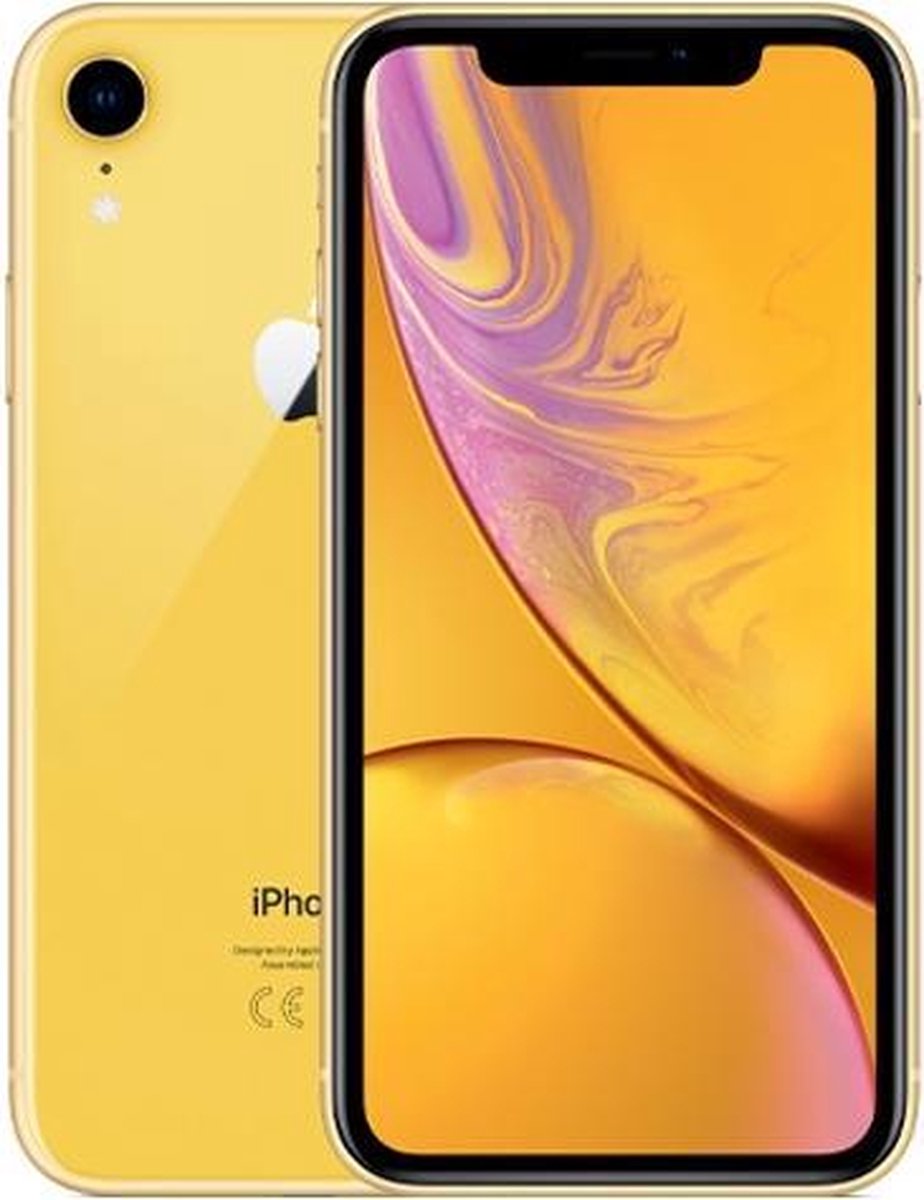 Refurbished iPhone XR 128GB Geel