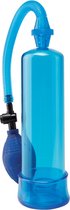 Pipedream Wanachi - Pump Worx - Beginners Power Pump Blue - Penispomp - Blauw - Ø 6 cm