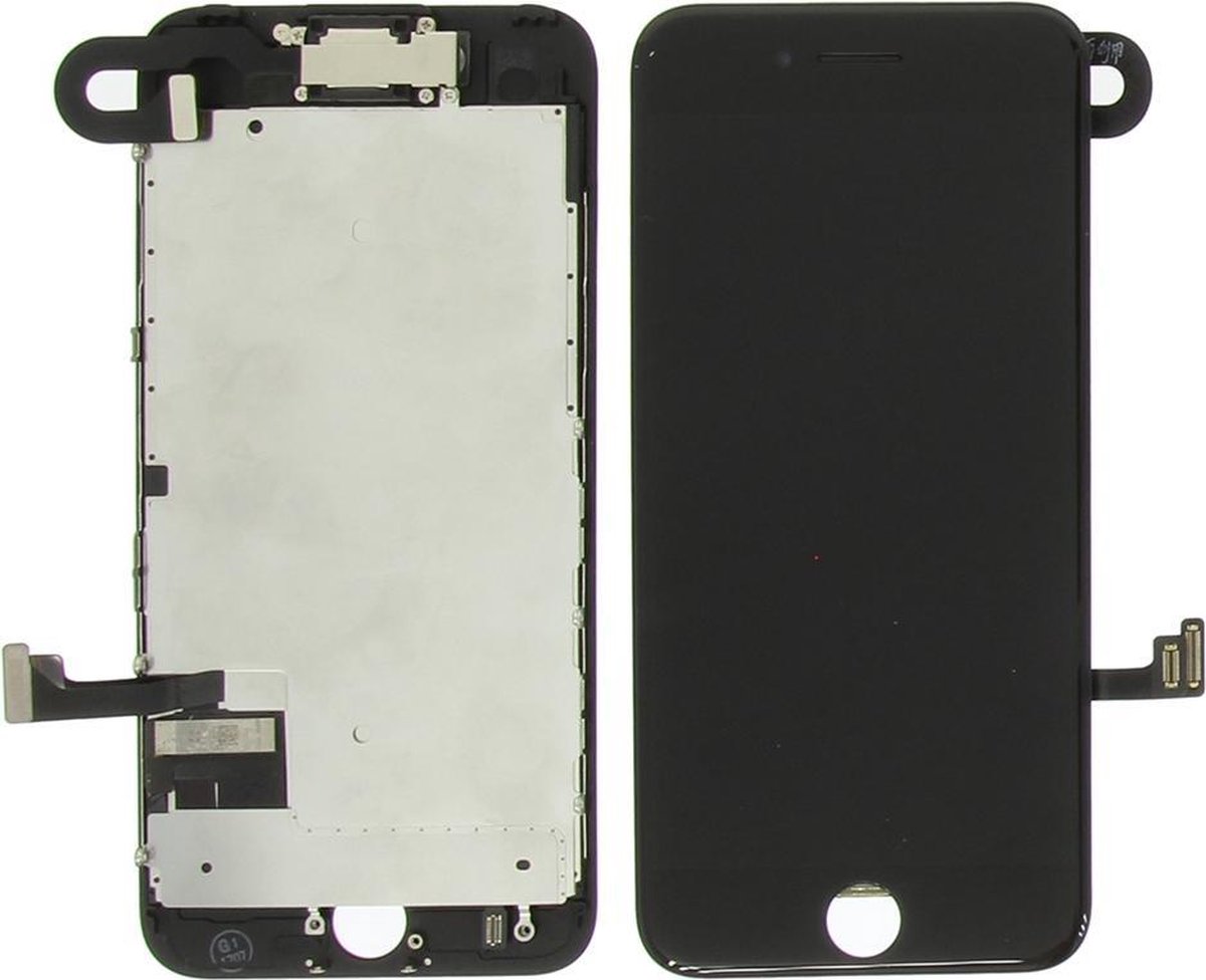 Voorgemonteerd iPhone 7 Scherm (LCD + Touchscreen + Onderdelen) Zwart
