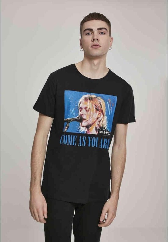 Urban Classics Kurt Cobain Heren Tshirt -S- Kurt Zwart | bol.com