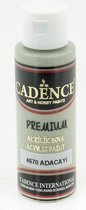 Cadence Premium acrylverf (semi mat) Salie groen 01 003 4670 0070  70 ml