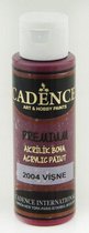 Cadence Premium acrylverf (semi mat) Kers 01 003 2004 0070  70 ml
