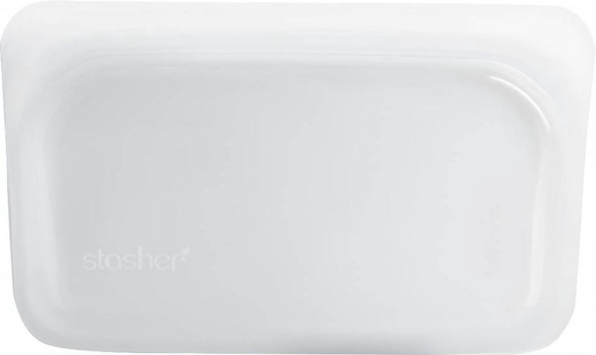 Stasher Bag Small - Multifunctioneel en herbruikbaar vershoudzakje uit 100% siliconen - Transparant - 290 ml