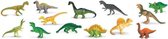 Plastic dinosaurussen 13 stuks