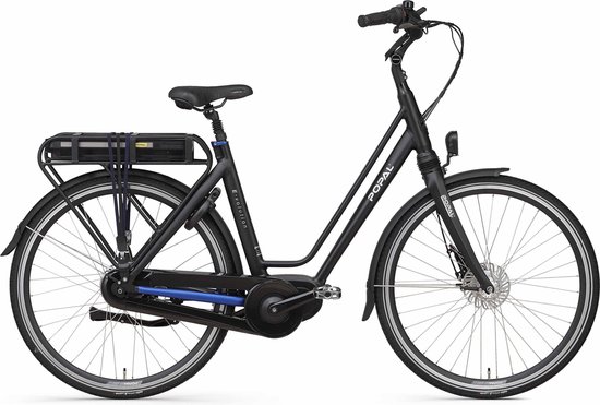 Popal E-Volution 10.0 - Elektrische fiets - E-bike - Bafang Middenmotor -  49cm Black | bol.com