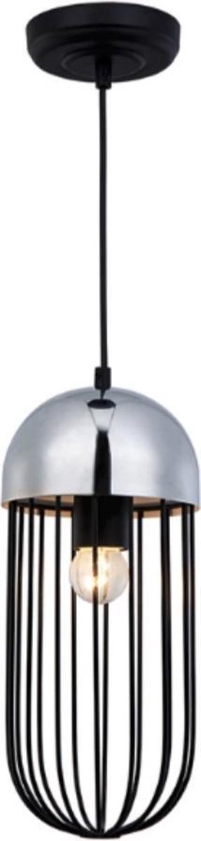 Chericoni - Bullet hanglamp - chroom - zwart