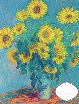 Van Gogh Sunflower Composition Book