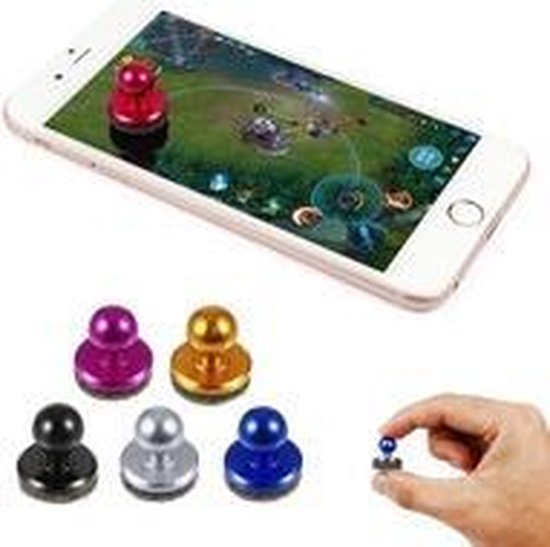 Mini Game Joysticks voor Smartphone Fling Touchscreen Rocker