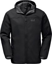 Jack Wolfskin Northern Point Softshell  Sportjas - Maat L  - Mannen - zwart