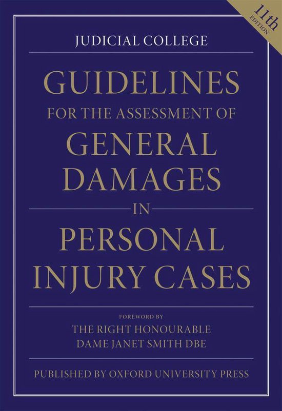 Guidelines for the Assessment of General Damages in Personal ... - cover