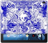Tablet BackCover Lenovo Tab E10 Angel Skull Blue