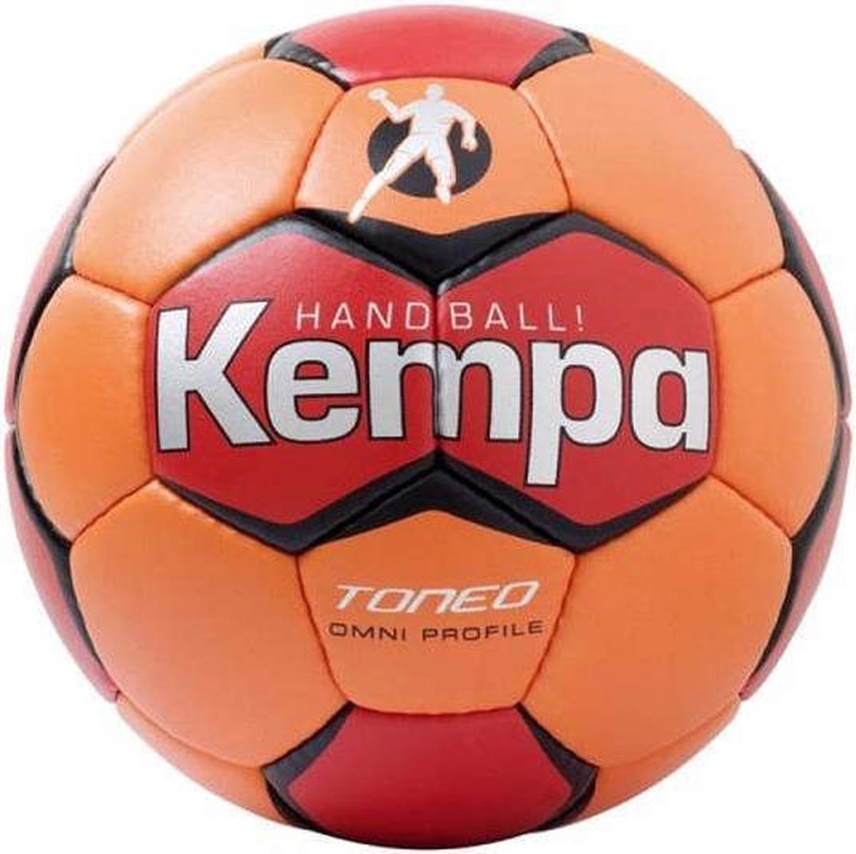 Kempa Handbal Toneo Omni Profile Oranje/Rood Maat 3