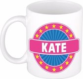 Kate naam koffie mok / beker 300 ml - namen mokken