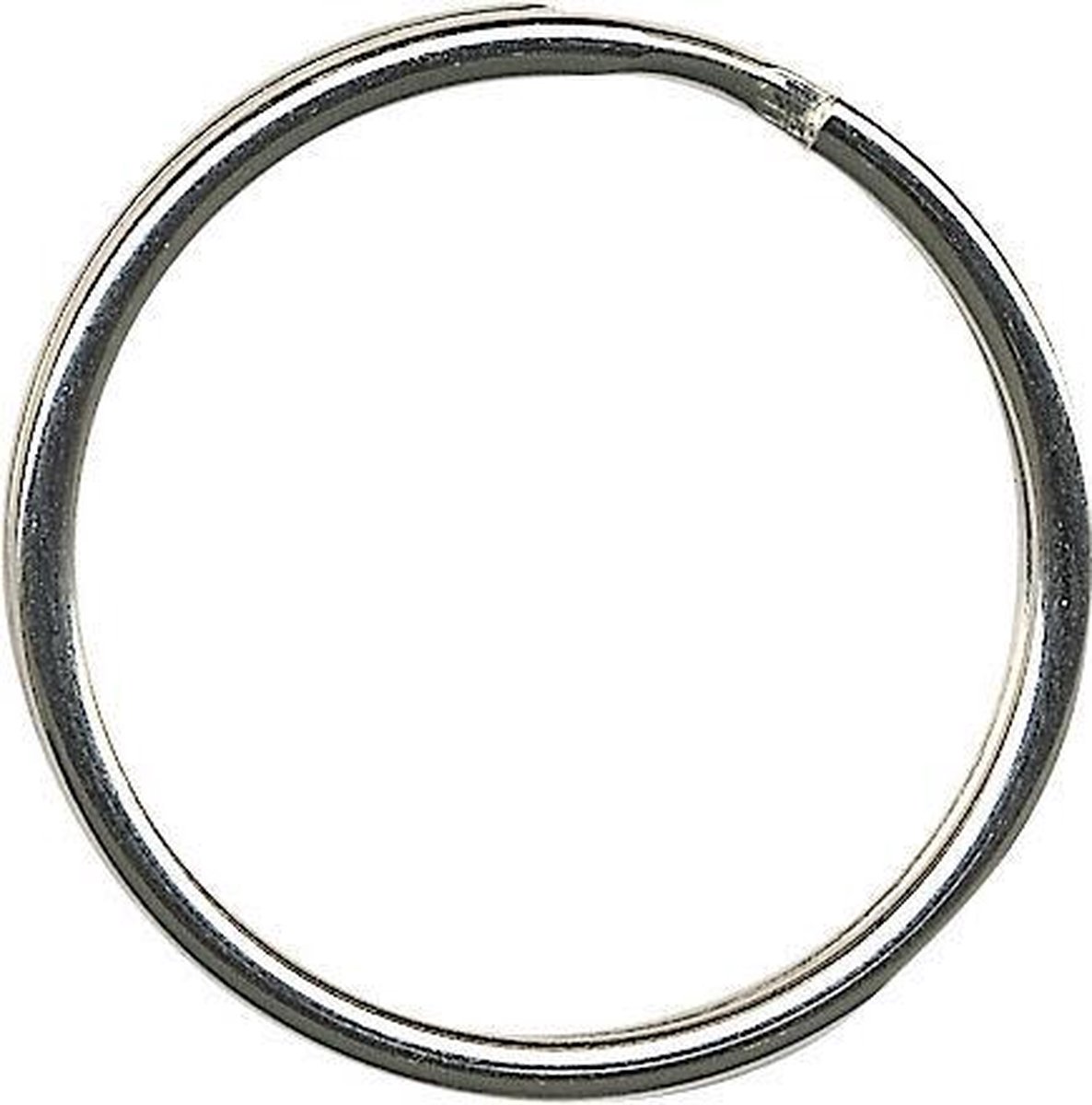 Sleutelring Alco 33mm metaal - zakje a 10stuks x 10 in doos