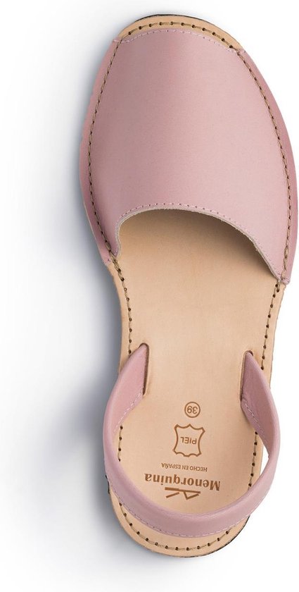 Menorquina-spaanse sandalen-avarca-menorquinas-roze-dames-maat 39 | bol.com