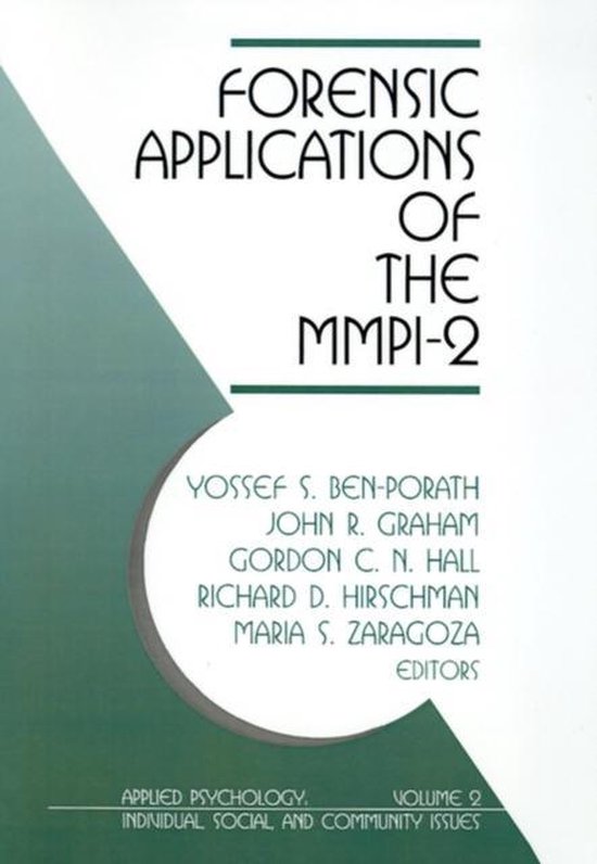 Forensic Applications of the MMPI-2 - cover