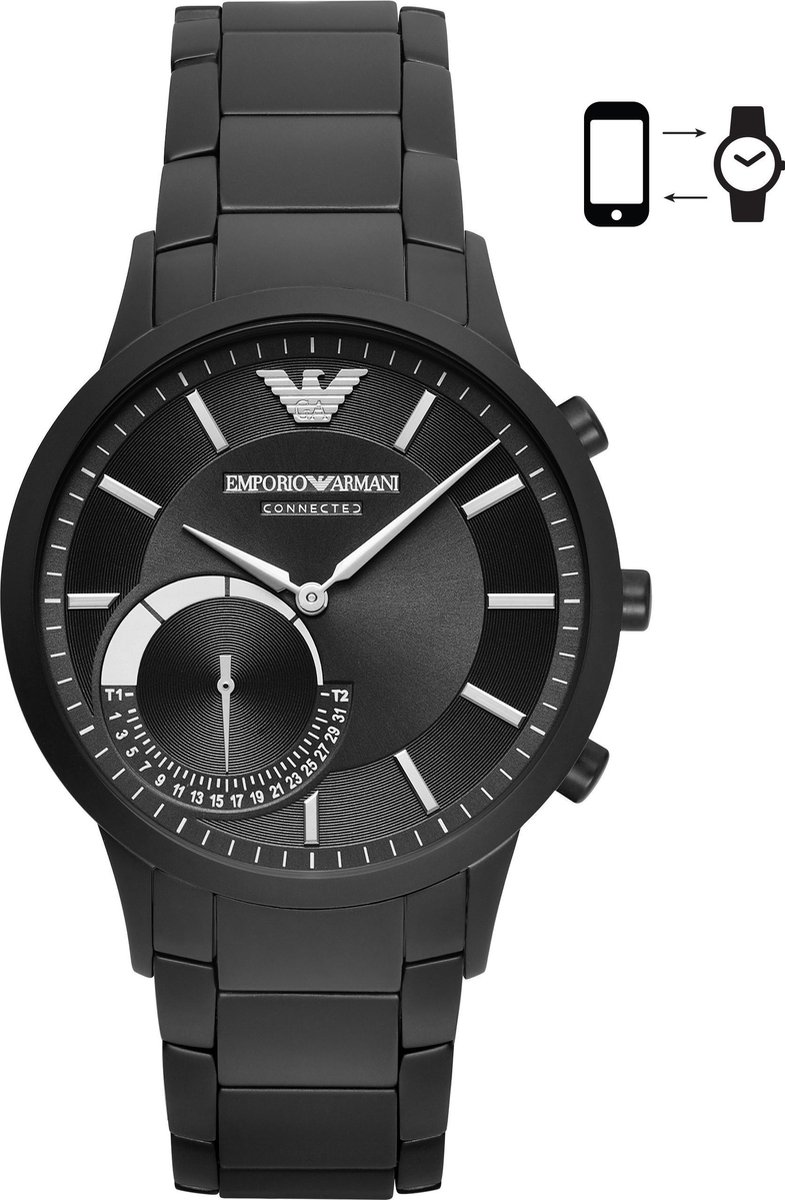 Montre connectée hybride Emporio Armani Connected ART3001 | bol.com