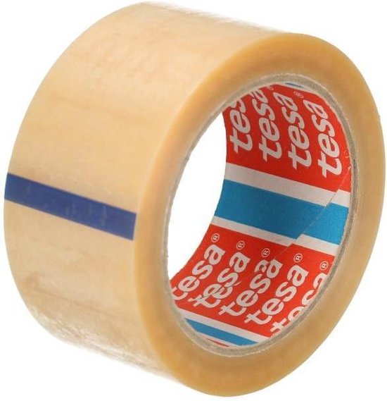 Tesa® tape PVC Transparant 4120 50 mm x 66 m (6 rollen) | bol.com