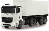 1:20 Jamara 405148 RC Vrachtwagen Mercedes-Benz Arocs met Container Trailer - Wit RC Model Kant en Klaar