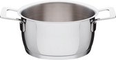 Alessi Kookpan Pots&Pans - AJM101/16 - ø 16 cm / 1.6 Liter - door Jasper Morrison