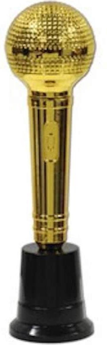 Microfoon award goud 23 cm | bol.com
