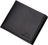 Luxe Zwarte Portemonnee – Portefeuille - Heren Billfold