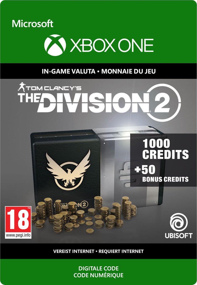 The Division 2: 1.050 Premium Credits Pack - Xbox One Download