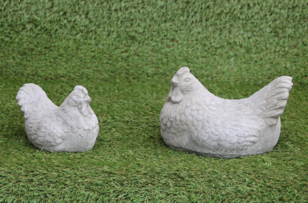 Tuinbeelden van Kippen - Kip Beeld Decoratie voor Buiten en Binnen