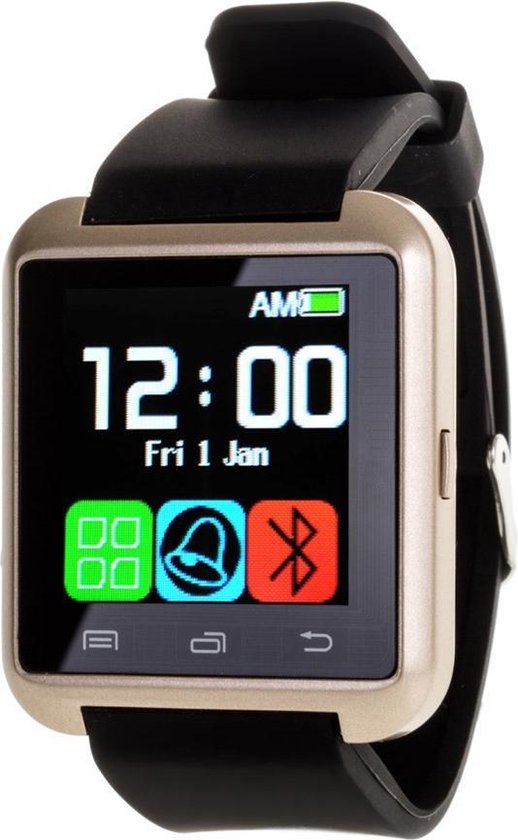 bol.com | Smartwatch Uwatch U8 - Zwart