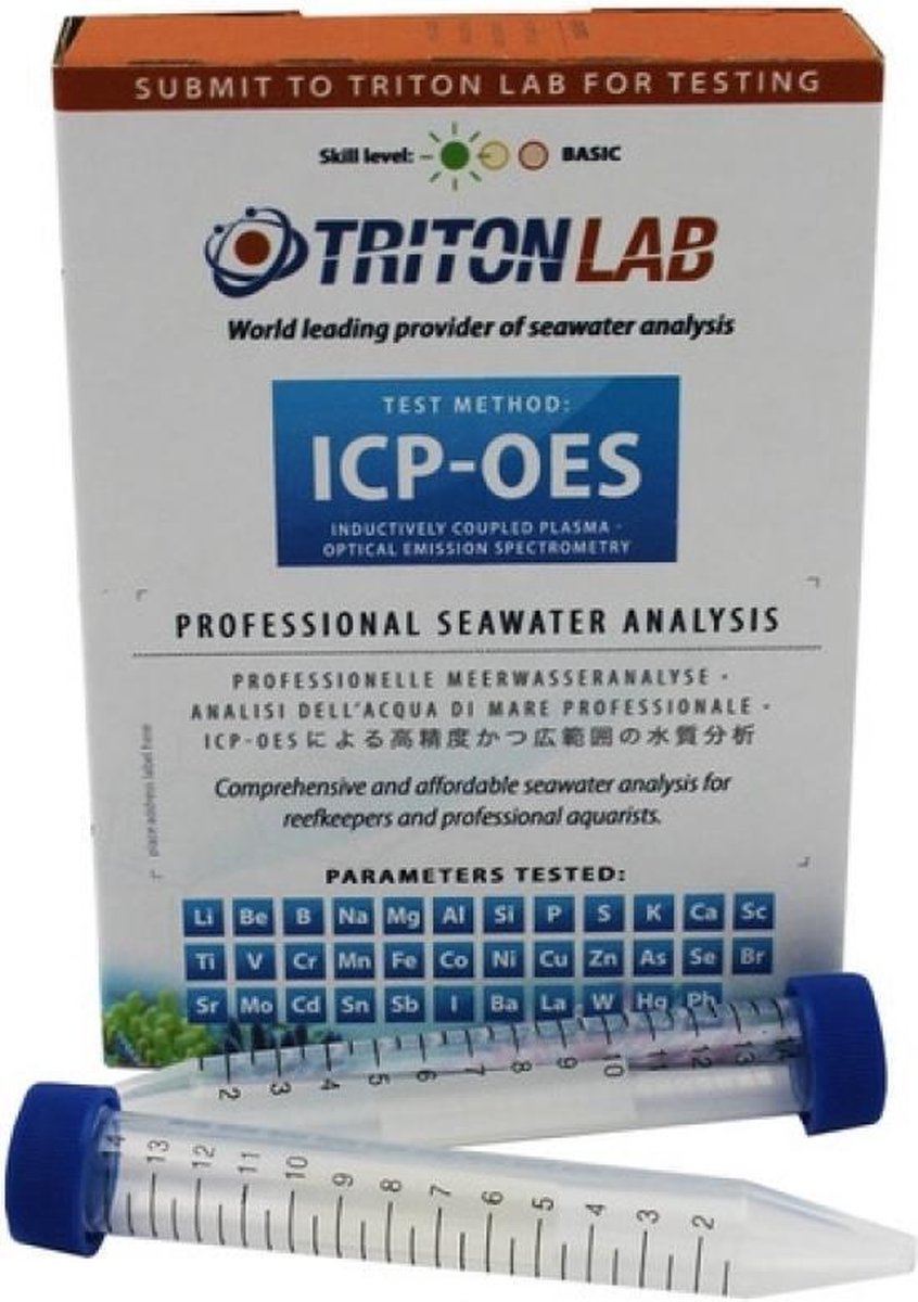 WatertesterTriton Lab test (ICP-OES) - Triton