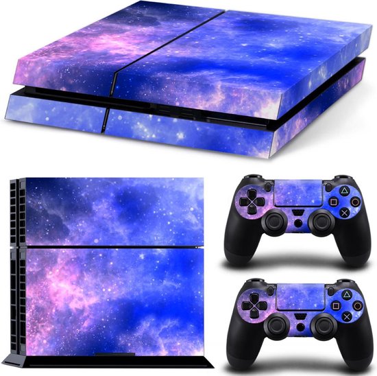 Bol Com Galaxy Ps4 Console Skins Playstation Stickers