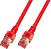 Techtube Pro - Internetkabel S/FTP CAT6 - rood - 10 meter