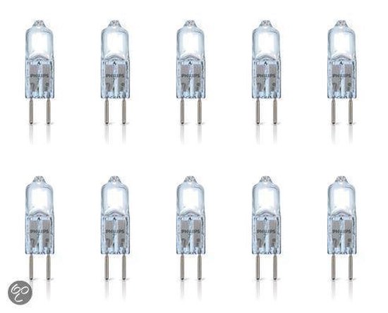 Philips Standaard Halogeen Capsule G4 12V helder 7-10W duoblister (10  stuks) | bol.com