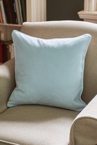 Riviera Maison  Formentera Ocean Pillow Cover - Kussenhoes - 50x50 - Flax - Katoen