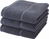 Handdoek set/3 ADAGIO kleur donkergrijs-98 (55x100cm)