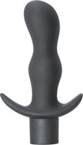 Lola Toys - SpiceItUp! - Teaser - Buttplug met Vibratie - 7 Functies - Anaal vibrator - Prostaat Stimulatie - P-Spot - Unisex - 12.5cm x 3cm - Donker Grijs