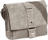 New Rebels® - Judea - Canvas - PU - A5 - Medium Flapover - Grijs